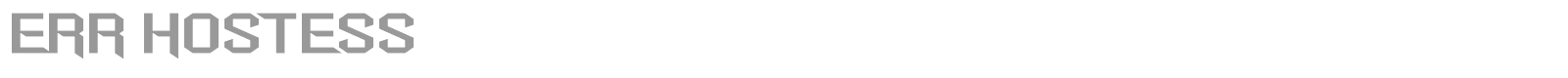 Err Hostess font preview
